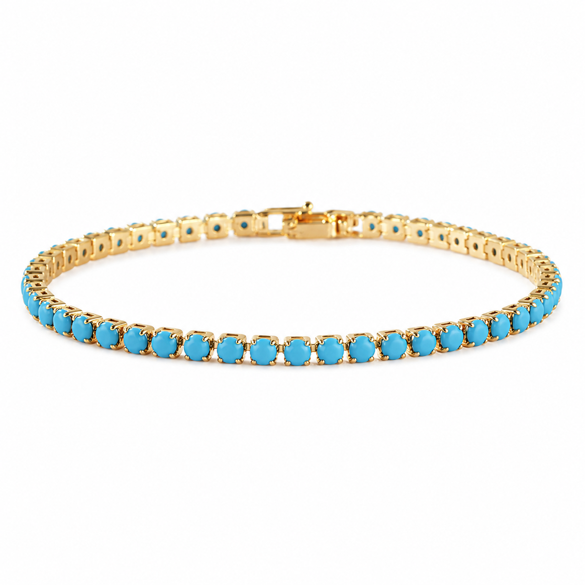 Ocean's Eleven - Turquoise Tennis | Boss Up Jewelry