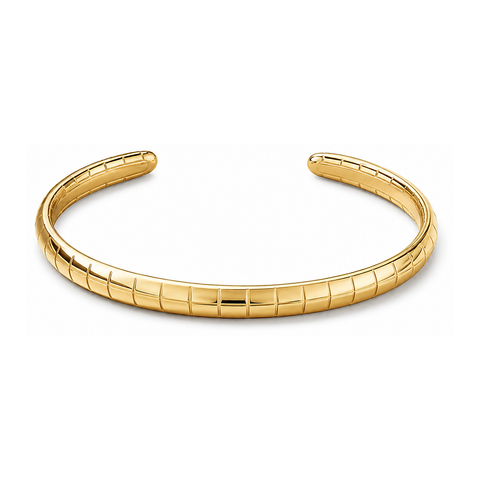 Textured Gold Cuff