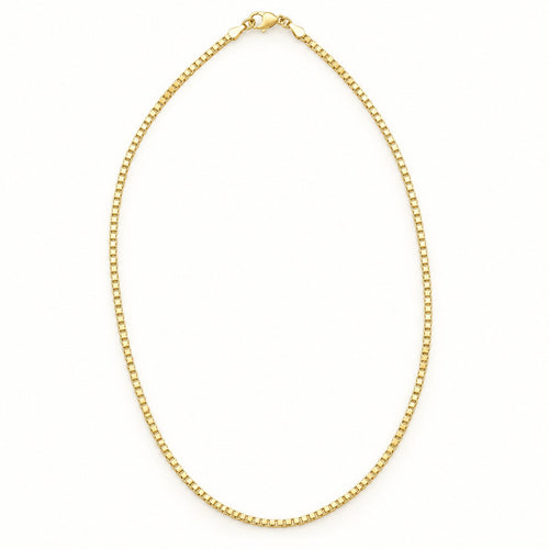 The Dress Code Look: Black Tie, the Bar None Gold Box Chain and Day & Night Hoops