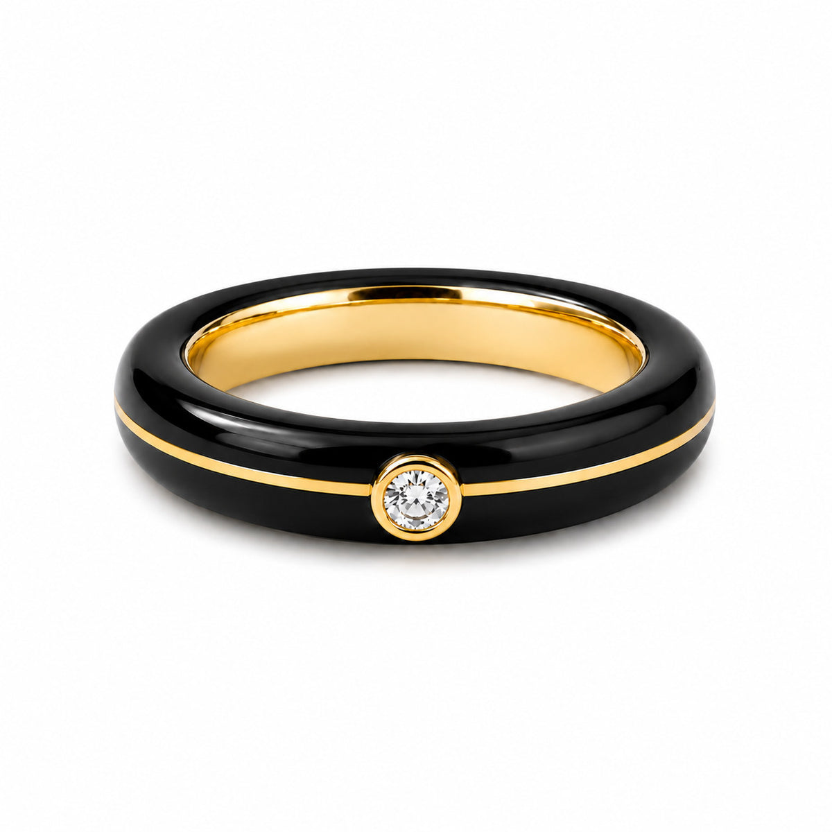 Single Spark - Black | Boss Up Jewelry