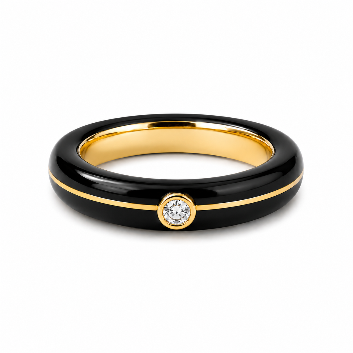 Single Spark - Black | Boss Up Jewelry