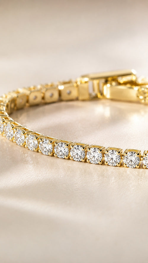 Advantage, You Clear Sparkle crystal tennis bracelet