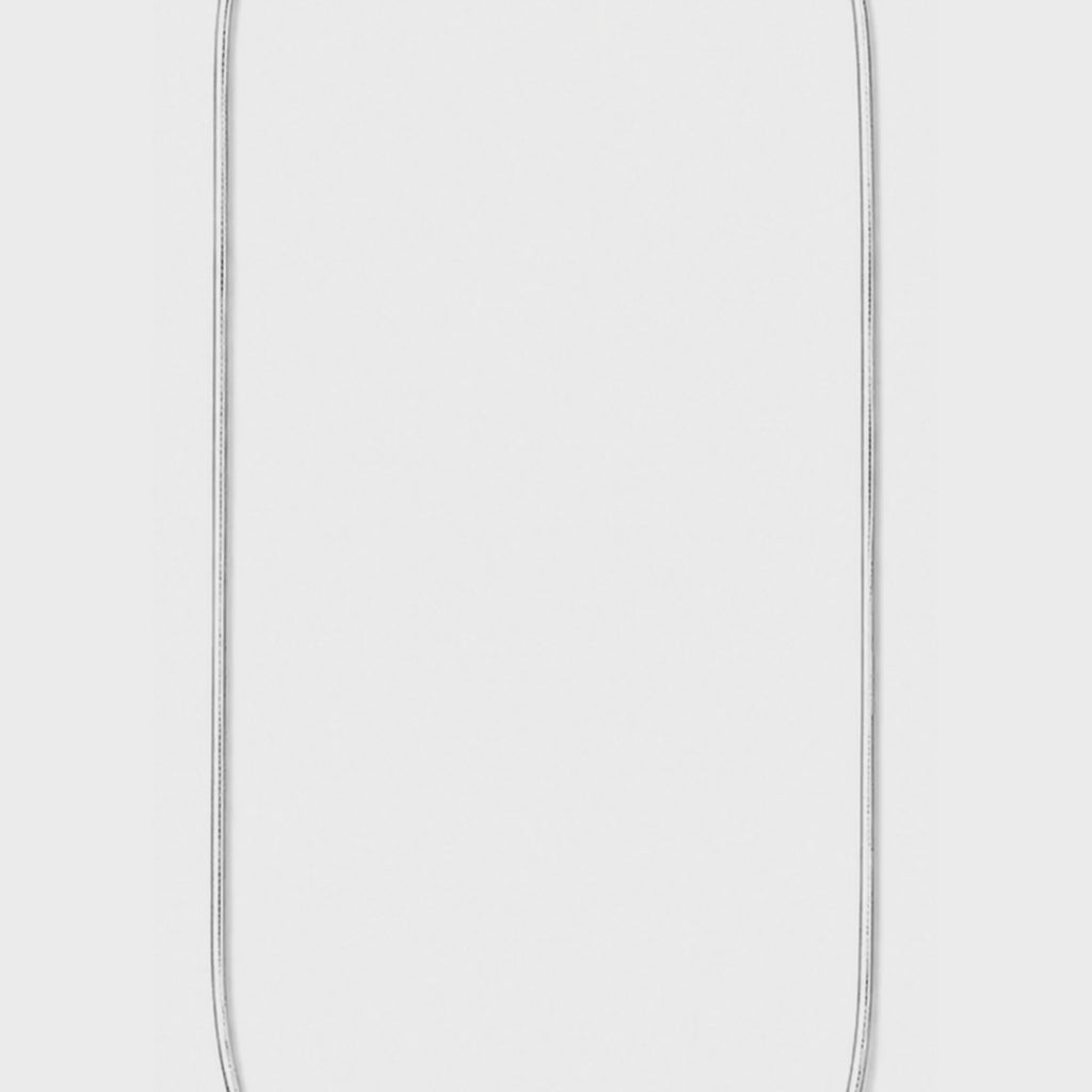 Bar None - Flat Sterling Silver