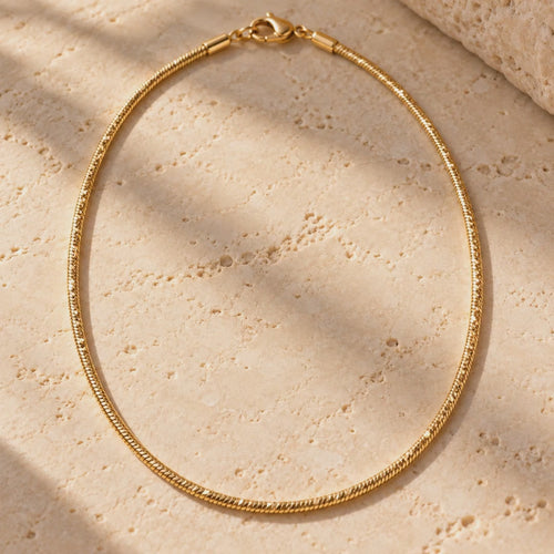 Bar None - Diamond-Cut Snake Chain