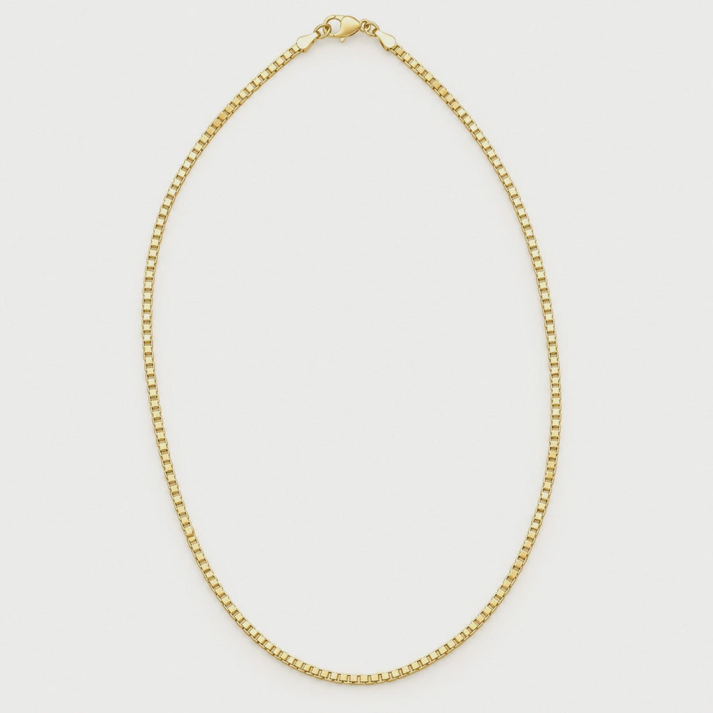 Bar None - Gold Box Chain