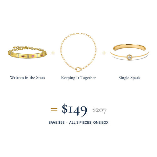 The Starlight Look: three pieces, one set price